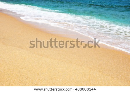 Sea & sand background