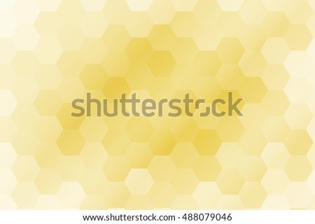 vector illustration of hexagons on a gold background. a series of polygonal backgrounds. geometric pattern with gradient. ideas for your business presentations, printing, design.