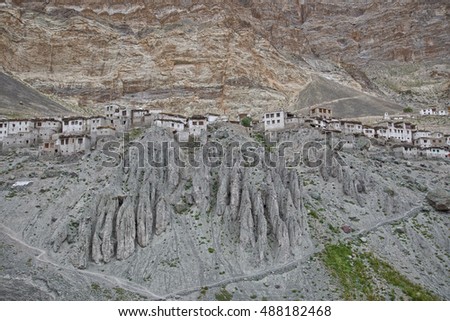 Photaksar village Zanskar, Ladakh, Indian Himalayas, Jammu and Kashmir, northern India, India, Asia