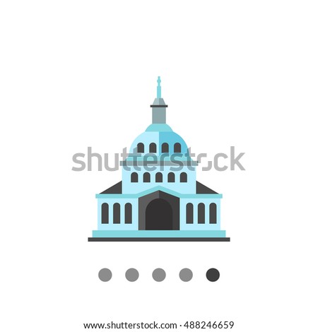 White House Vector Icon
