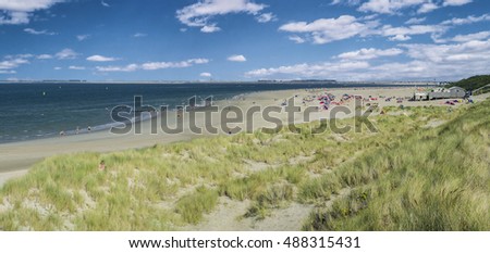 Beach in Holland