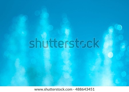 Blue water backdrop. Absract background with water splashes