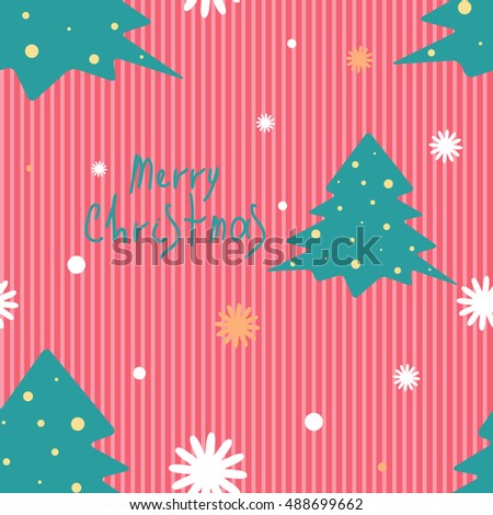Seamless Christmas vector pattern for wallpaper, wrapping, patterns, greetings, Christmas and New Year cards. Eps10
