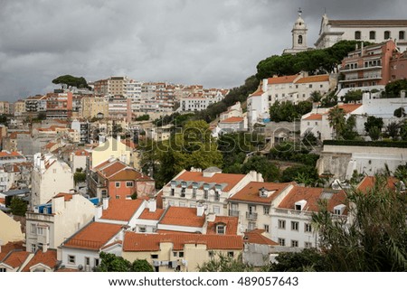 Cityscape of Lisbon