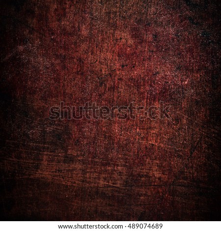 red abstract background. Vintage rusty metal texture