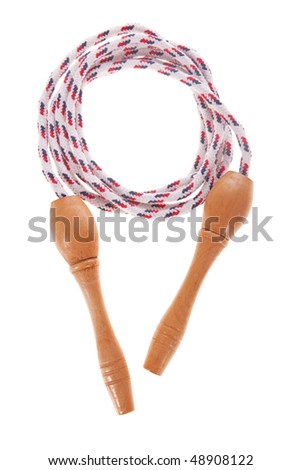 skipping or jump rope Royalty-Free Stock Photo #48908122