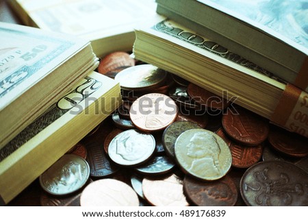 Pennies Stock Photo High Quality 