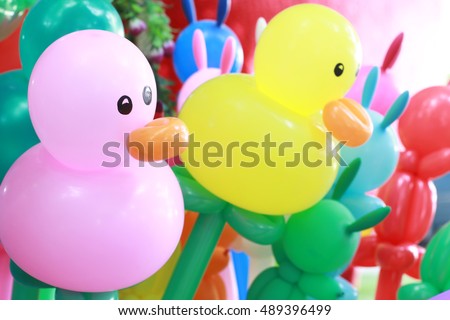 color balloon,smile white balloon,happy ,celebrate,cartoon ,flower