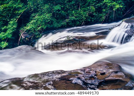 Huai Luang Waterfall  in Thailand