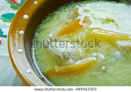 klippfisk  - Scandinavian  Codfish soup