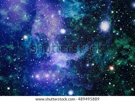 Starry outer space background texture