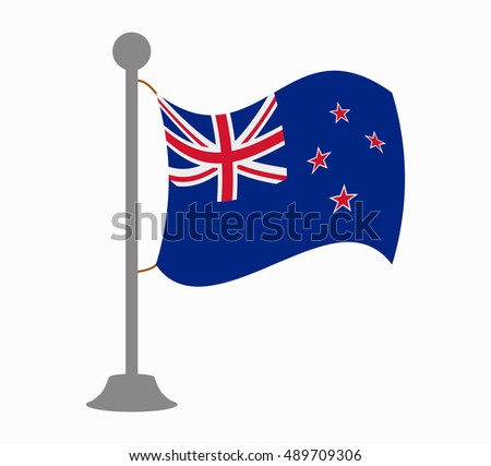 new zealand flag mast