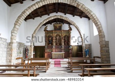 Church of S. Croce (sec. XVIII),  Aggius, North Sardinia, Italy