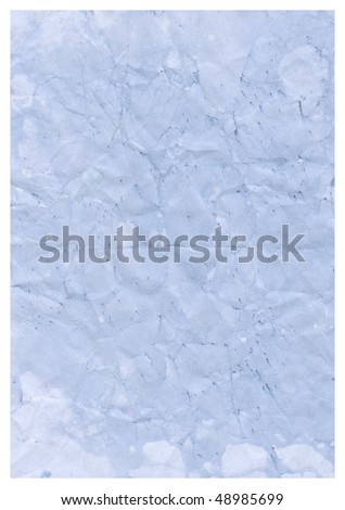 Paper texture over white background