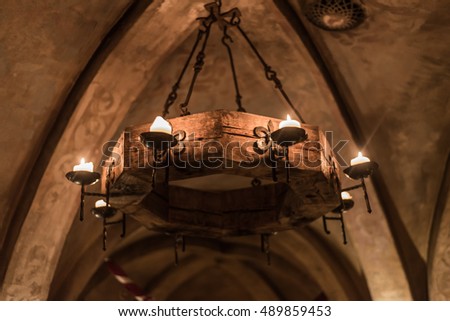Medieval chandelier