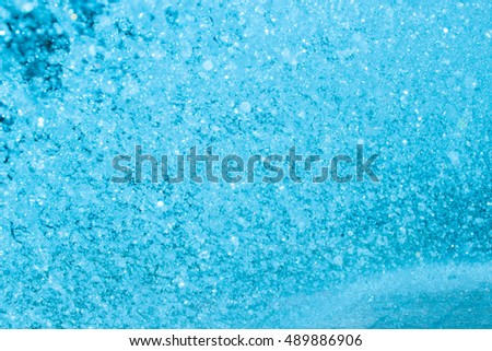 Blue water backdrop. Absract background with water splashes