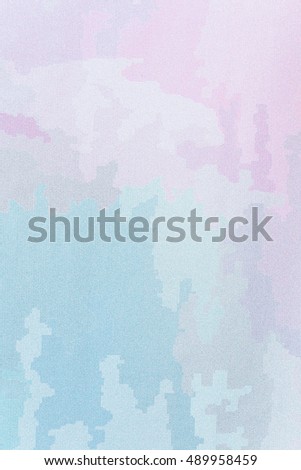 Pixel graphic - computer style pastel color background. Abstract pattern, pink blue