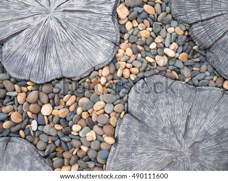 Stones and Pebbles Texture Background