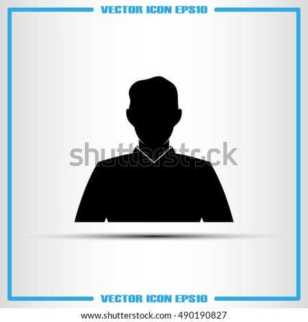 Male avatar Icon Vector