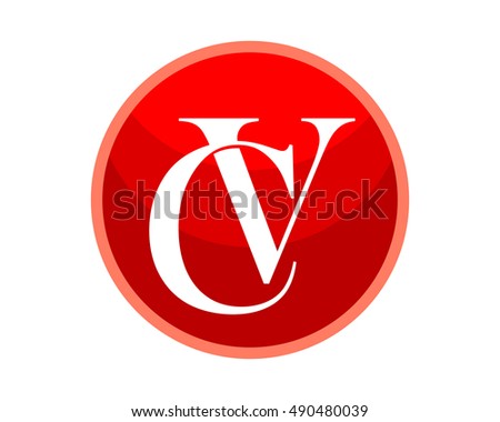 red circle typography typeset typeface alphabet font image vector icon