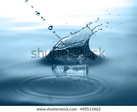 Water splash