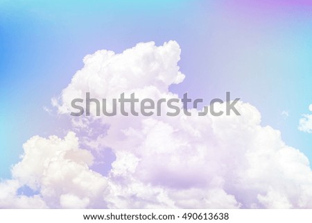 sky and clouds background with a pastel multicolored gradient,nature abstract background