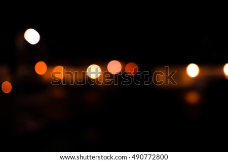 blured night light.bokeh background, Blur concept. Beautiful Nigth bokeh for copy space and put your text