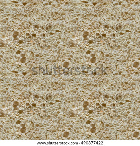 seamless texture closeup white bread holes