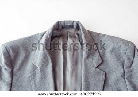 Men suits disastrously close up