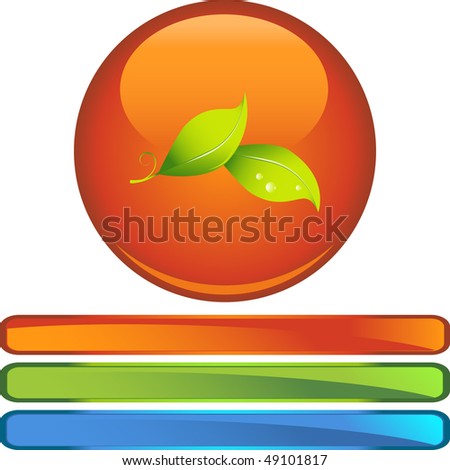 Leaf button