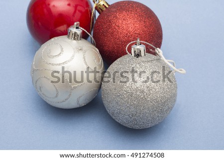 Christmas balls ornaments for decoration
