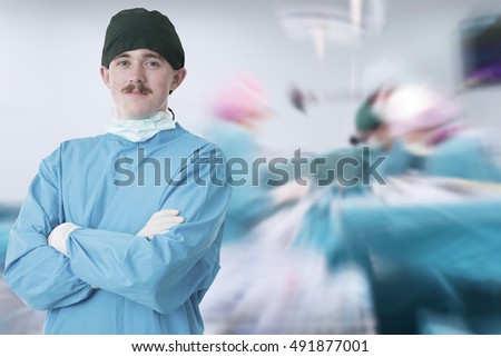 English male surgeon