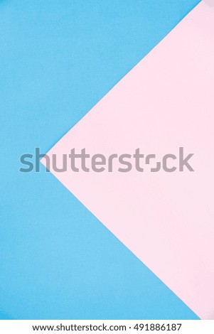 paper color pink, blue rose quartz and serenity abstract background
