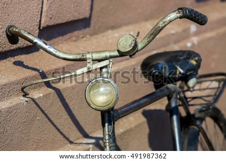 Old Rustic Vintage Bicycle 