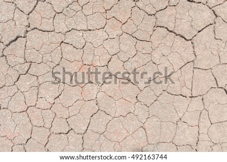 Texture Soil drought Cracked overlay Distress Dirty Grain background.