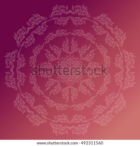  Relax mandala.  henna mandala  pattern. natural floral design