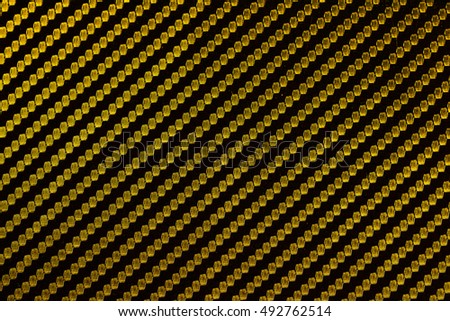 Golden kevlar background