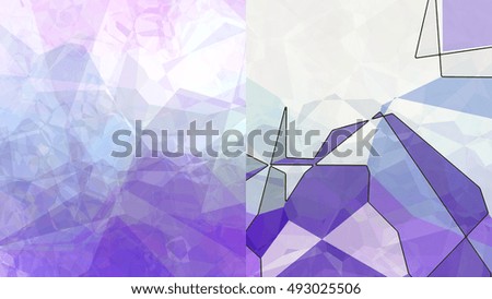 Set of abstract backgrounds violet. Two background. illustration digital.