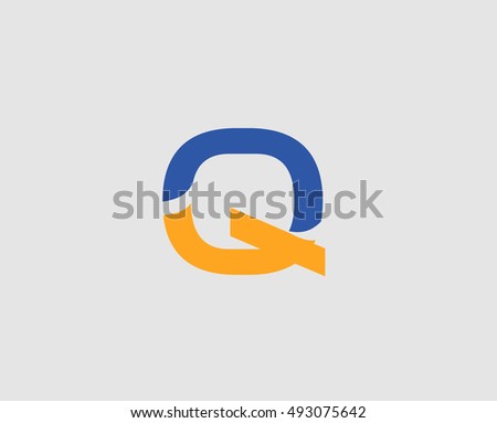 Letter q logo icon

