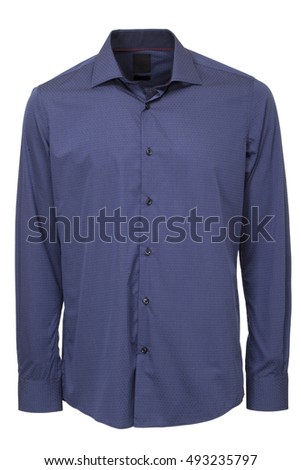 Blue casual shirt