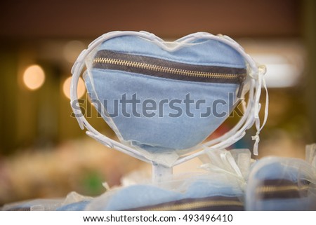 Heart-shaped gift