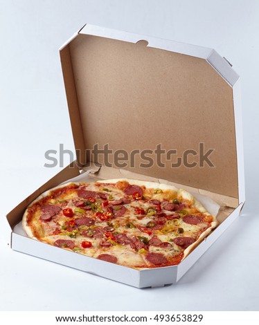 pizza in the box