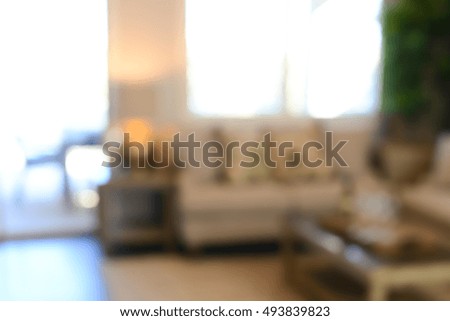 Blurred Luxurious interior, abstract blur background for web design. Instagram Style.