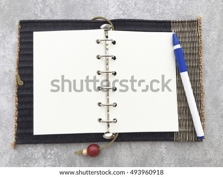 Plannar journal book handmade