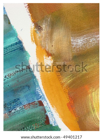 abstract acrylic and watercolor background design