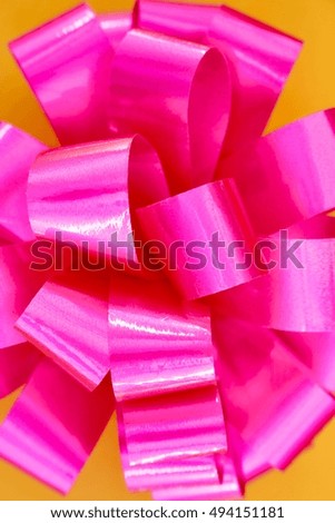 A studio photo of gift wrapping items