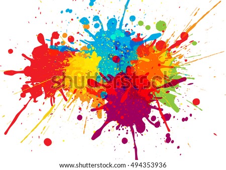 vector colorful background design. illustration vector design Royalty-Free Stock Photo #494353936