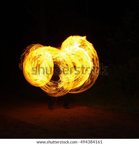 fire show, fire performance, fire, drawing fire, drawing from the fire,