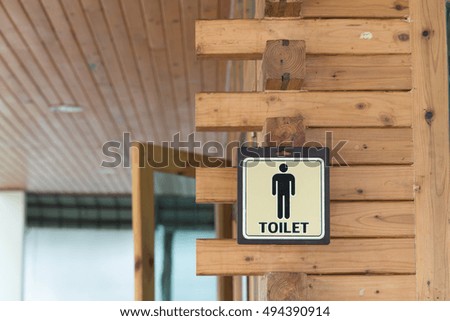  toilet sign