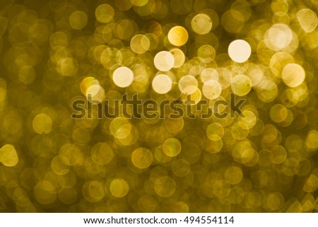 Blur and bokeh, vibrant colors. and textured. Lights on blue. Christmas luxury fresh elegant bokeh background.